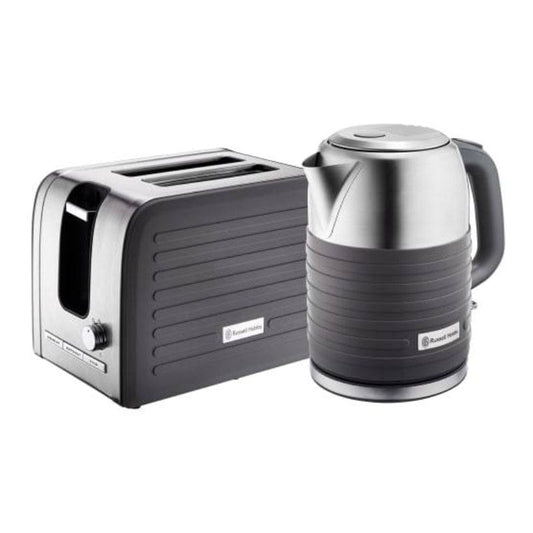 Russell Hobbs Silicone Cordless Kettle & 2-Slice Toaster Set RHSILP-8B